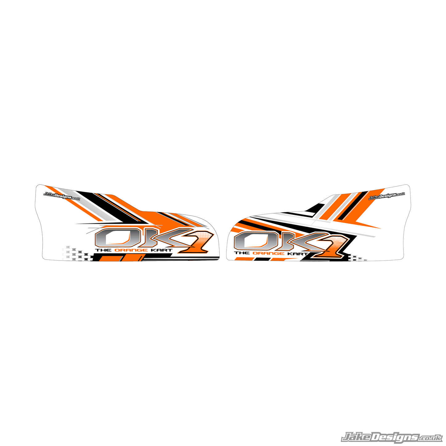 OK1 Replica Set Of Sidepods Sticker