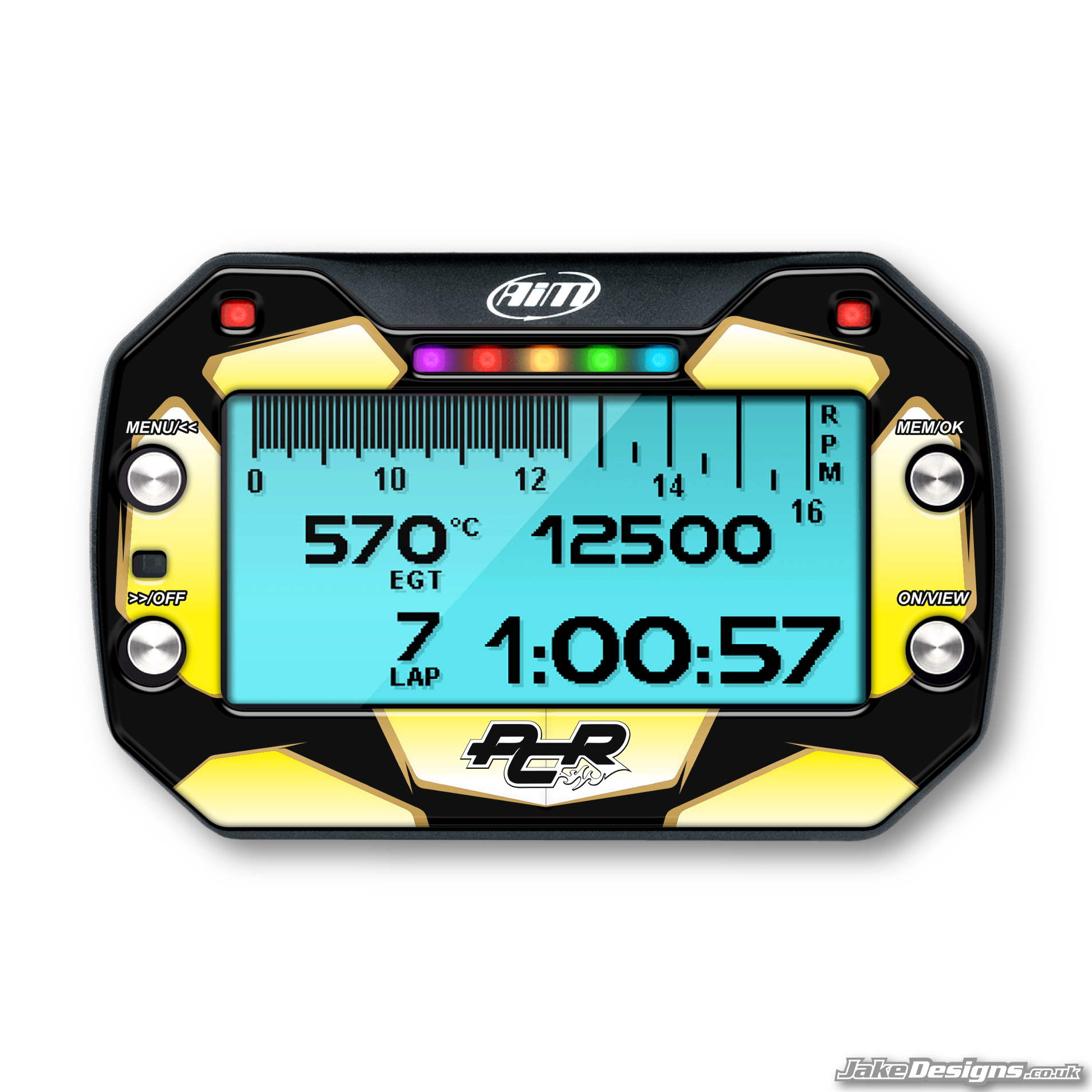 Pcr Sticker Path PCR Style Mychron 5 Gel Sticker – JakeDesigns Graphics