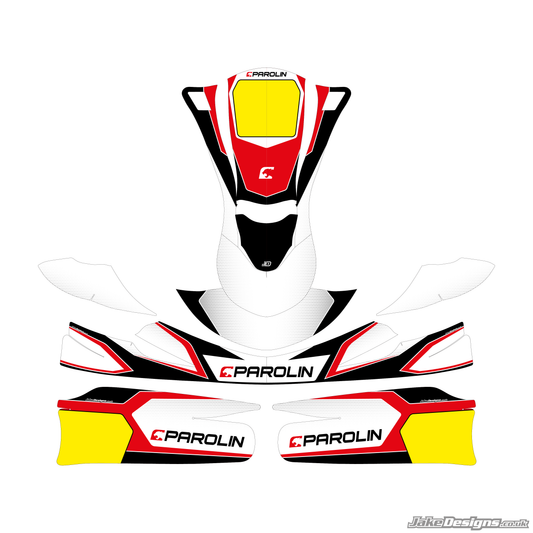 Parolin (2025) Replica Replica Sticker Kit