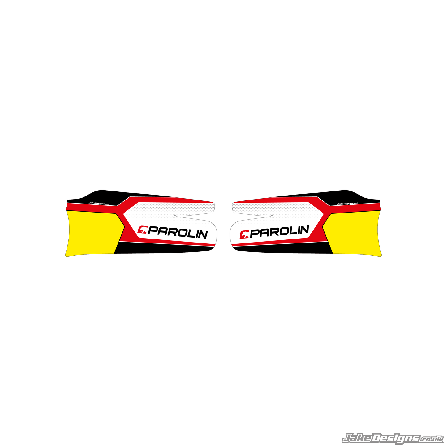 Parolin (2025) Replica Set Of Sidepods Sticker