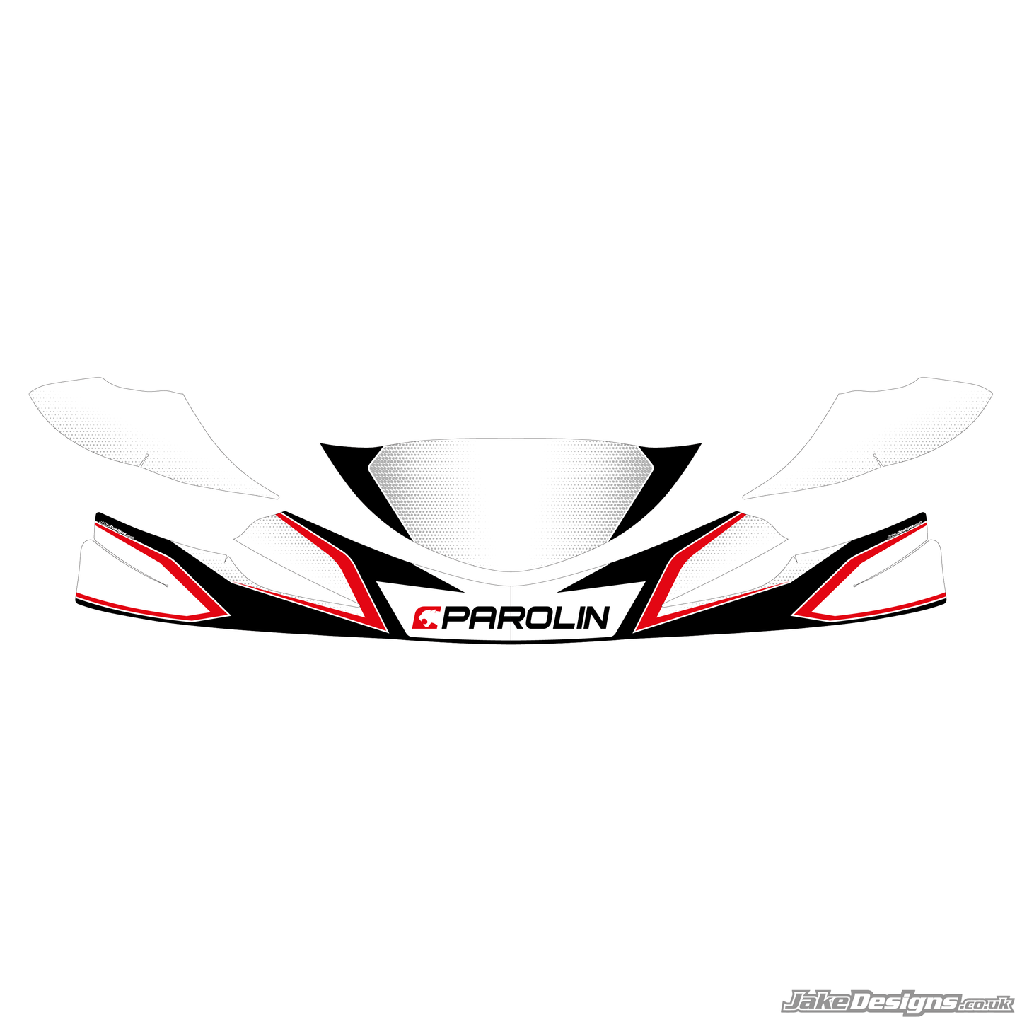 Parolin (2025) Replica Nosecone Sticker