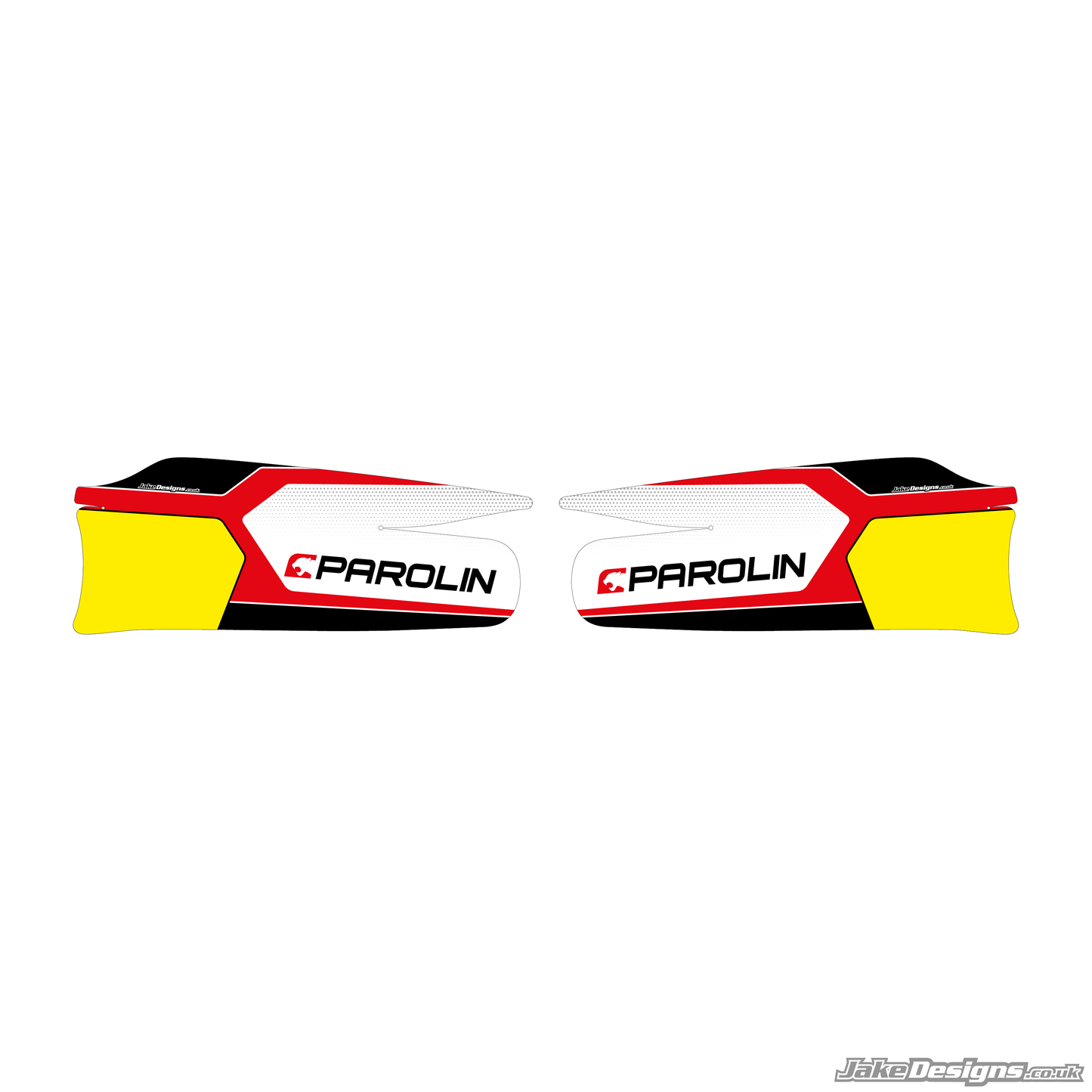 Parolin (2025) Replica Set Of Sidepods Sticker