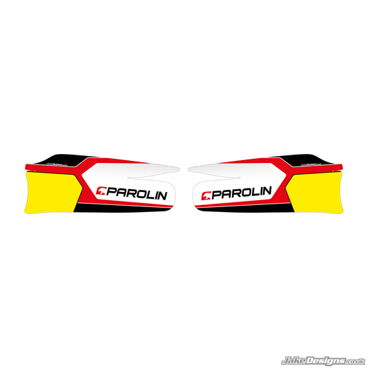 Parolin (2025) Replica Set Of Sidepods Sticker