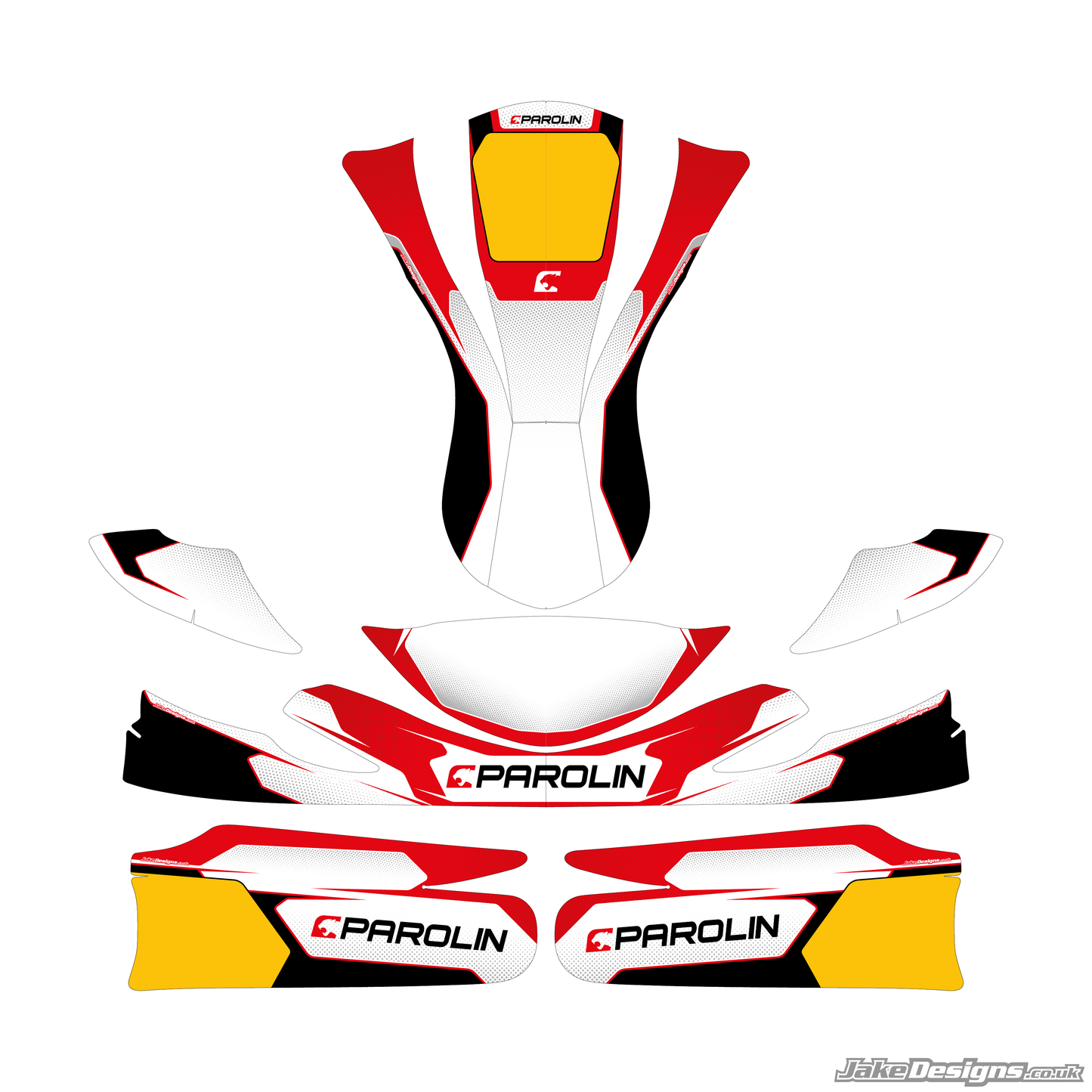 Parolin Replica Replica Sticker Kit