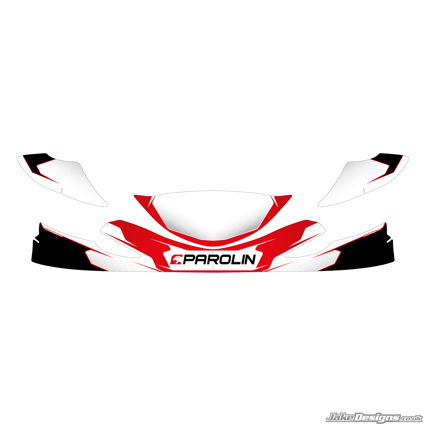 Parolin Replica Nosecone Sticker