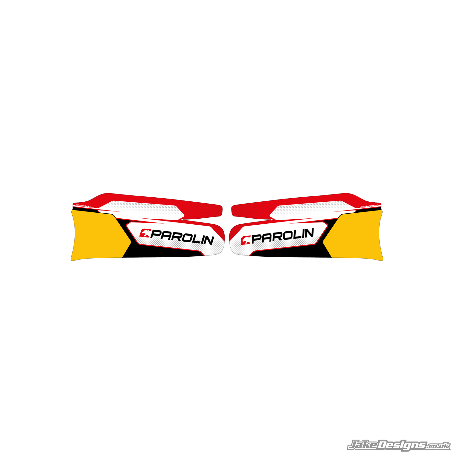 Parolin Replica Set Of Sidepods Sticker