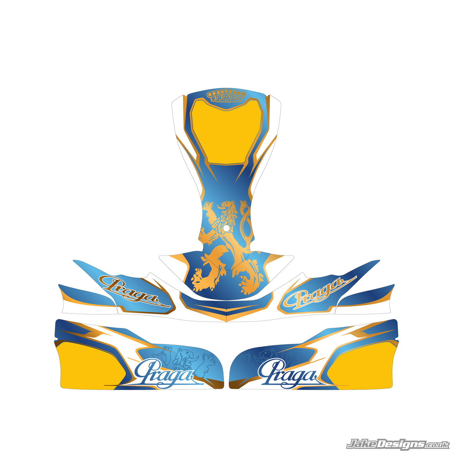 Praga Replica Sticker Kit (2015)