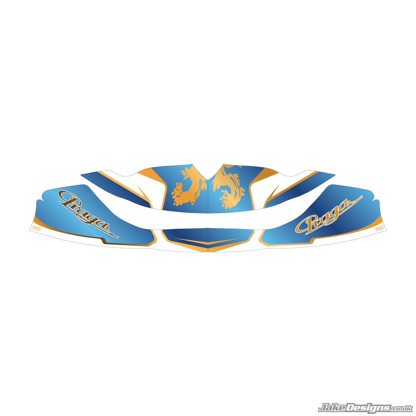 Praga Replica Nosecone Sticker (2015)