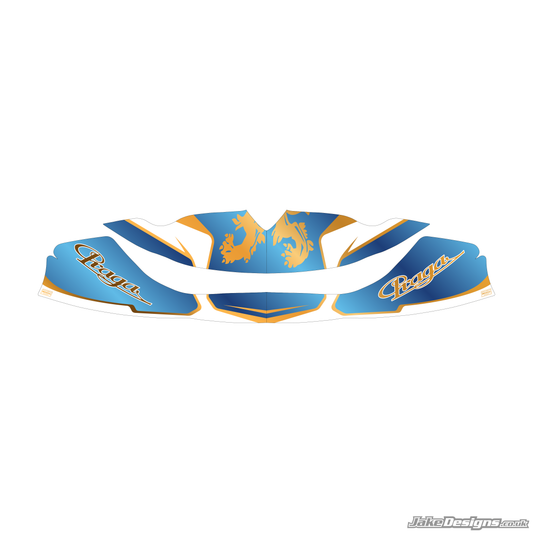 Praga Replica Nosecone Sticker (2015)