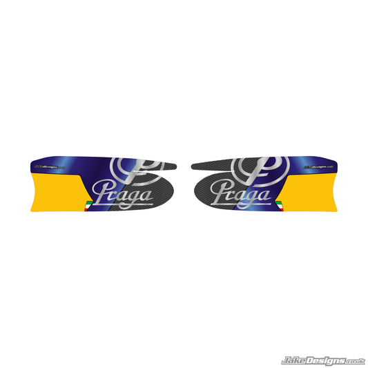 Praga Replica Set Of Sidepods Sticker (2022)