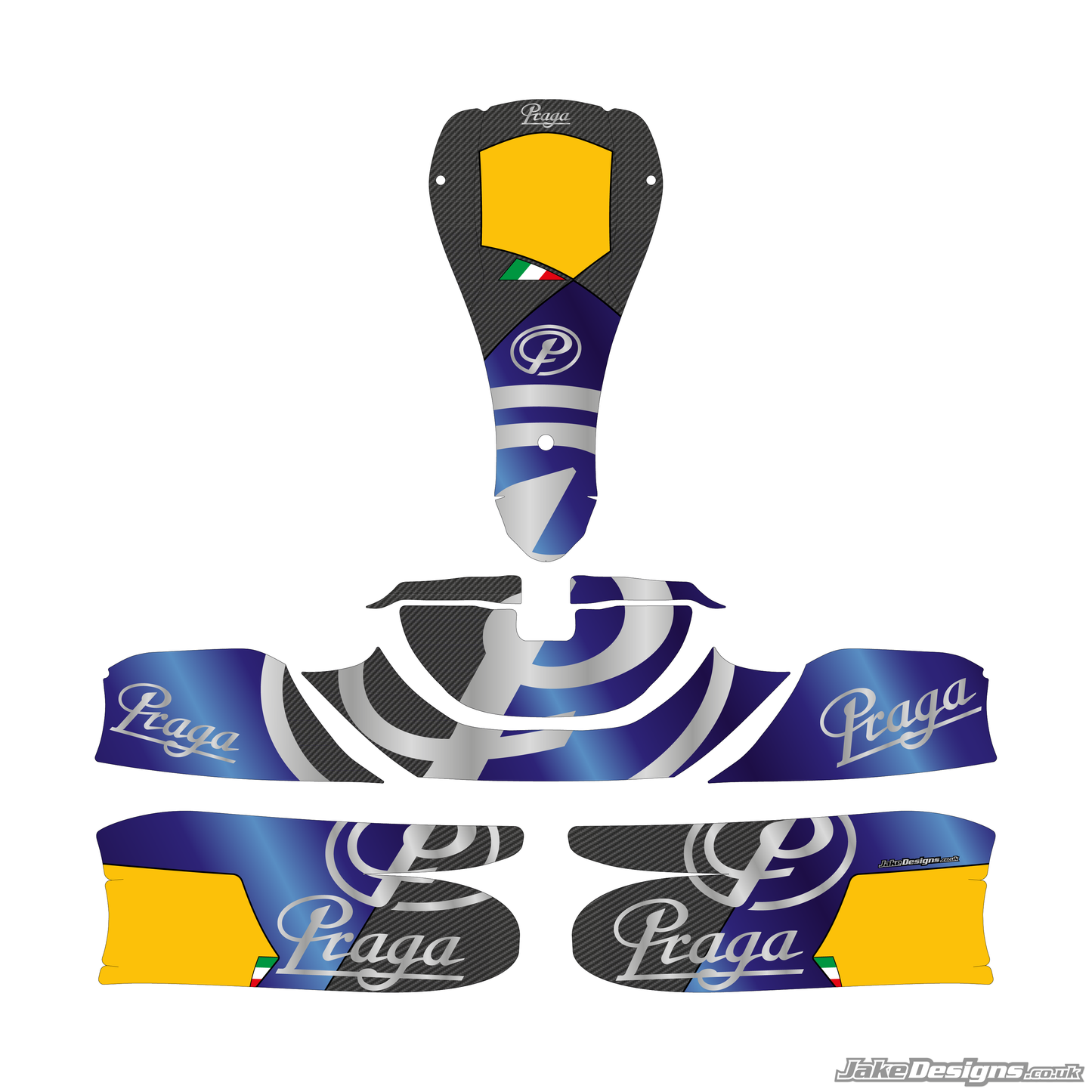 Praga Replica Sticker Kit (2022)