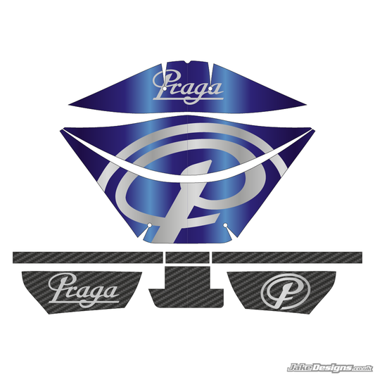 Praga Replica Rotax Airbox Sticker Kit (2020)
