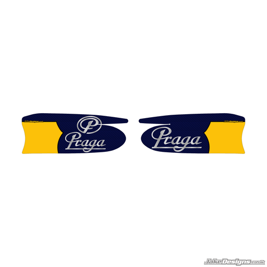 Praga Replica Set Of Sidepods Sticker (2026)