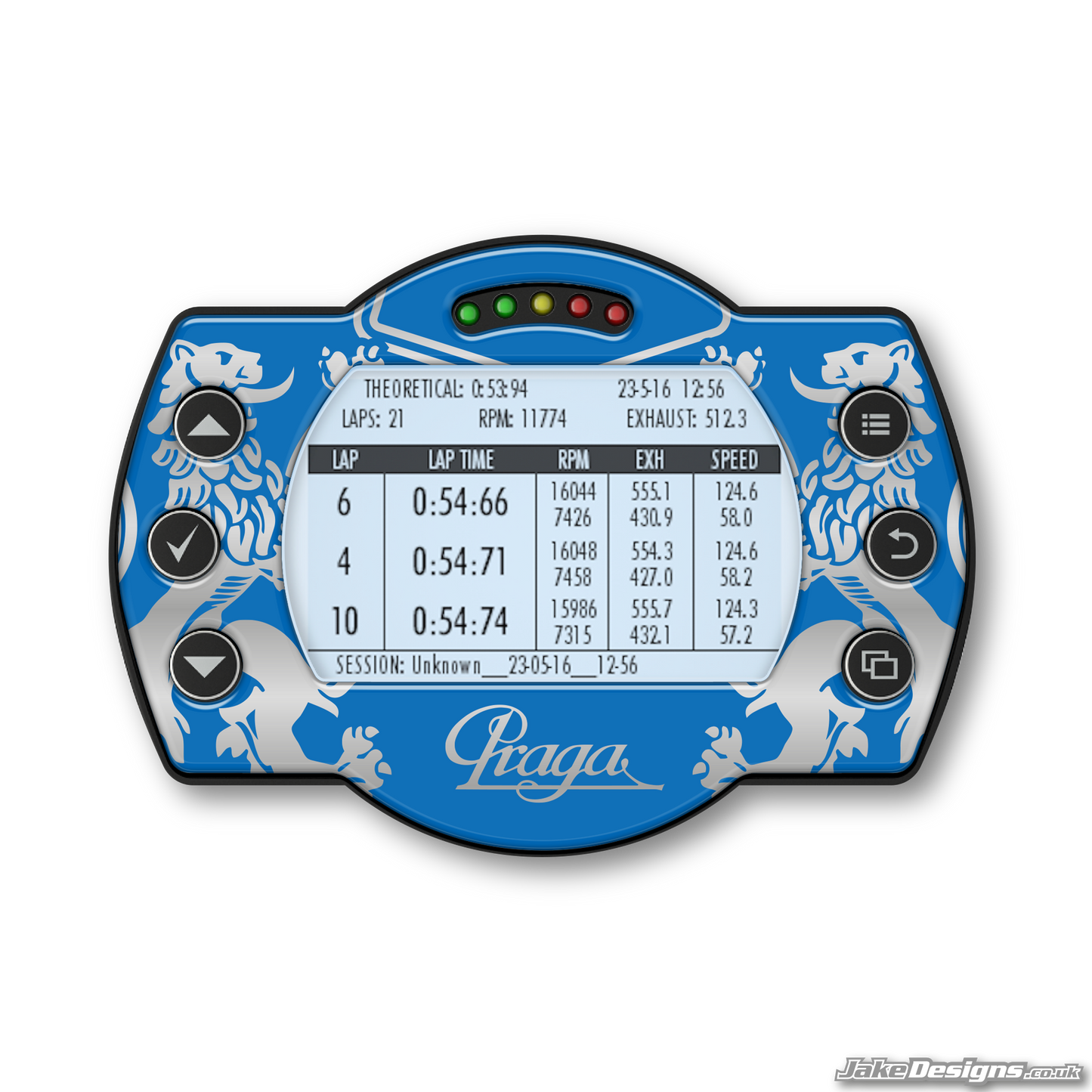 Praga Style Unipro Gel Sticker (2013)