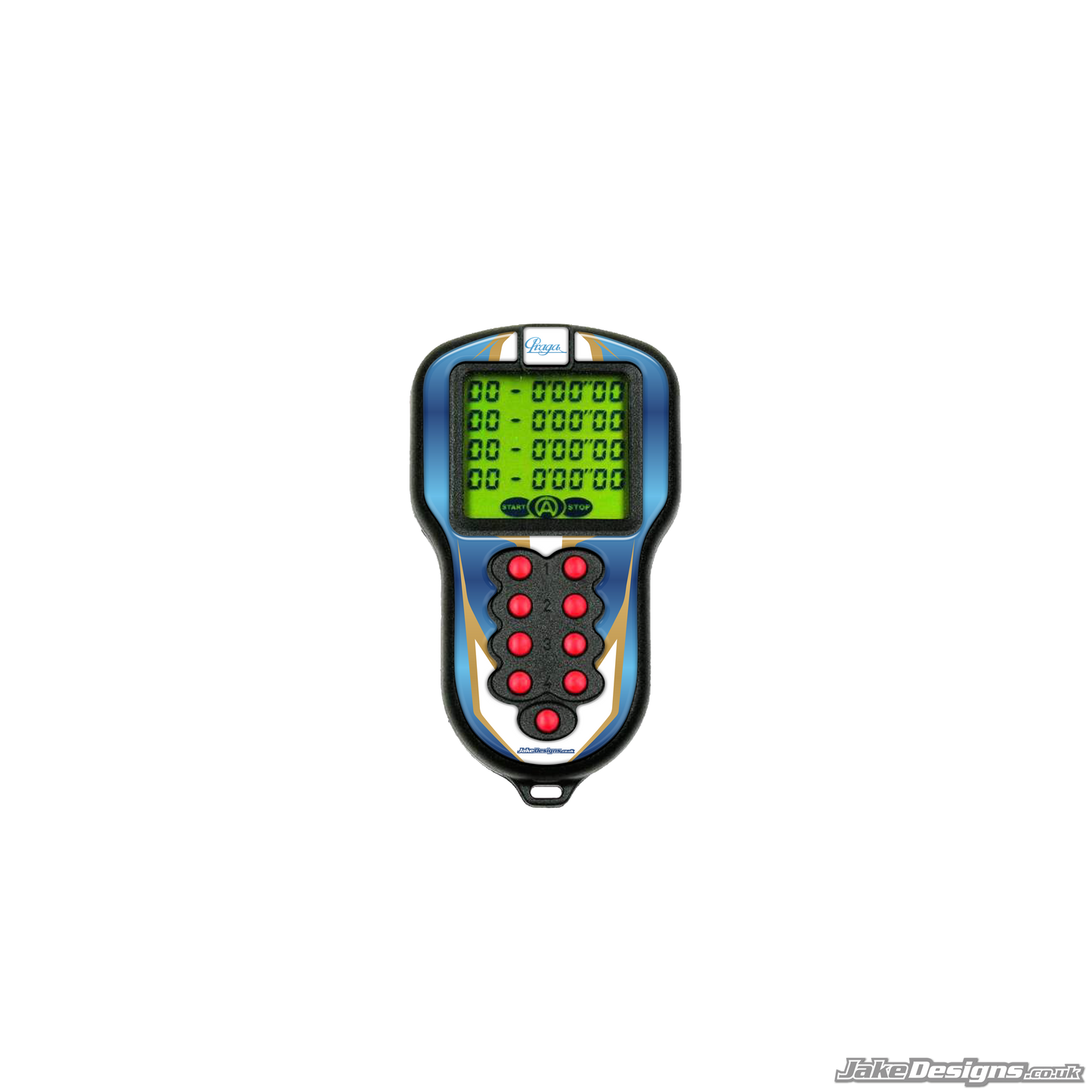 Praga Style Alfano Kronos V2 (Gel Wrap) Stopwatch Stickers (2015)