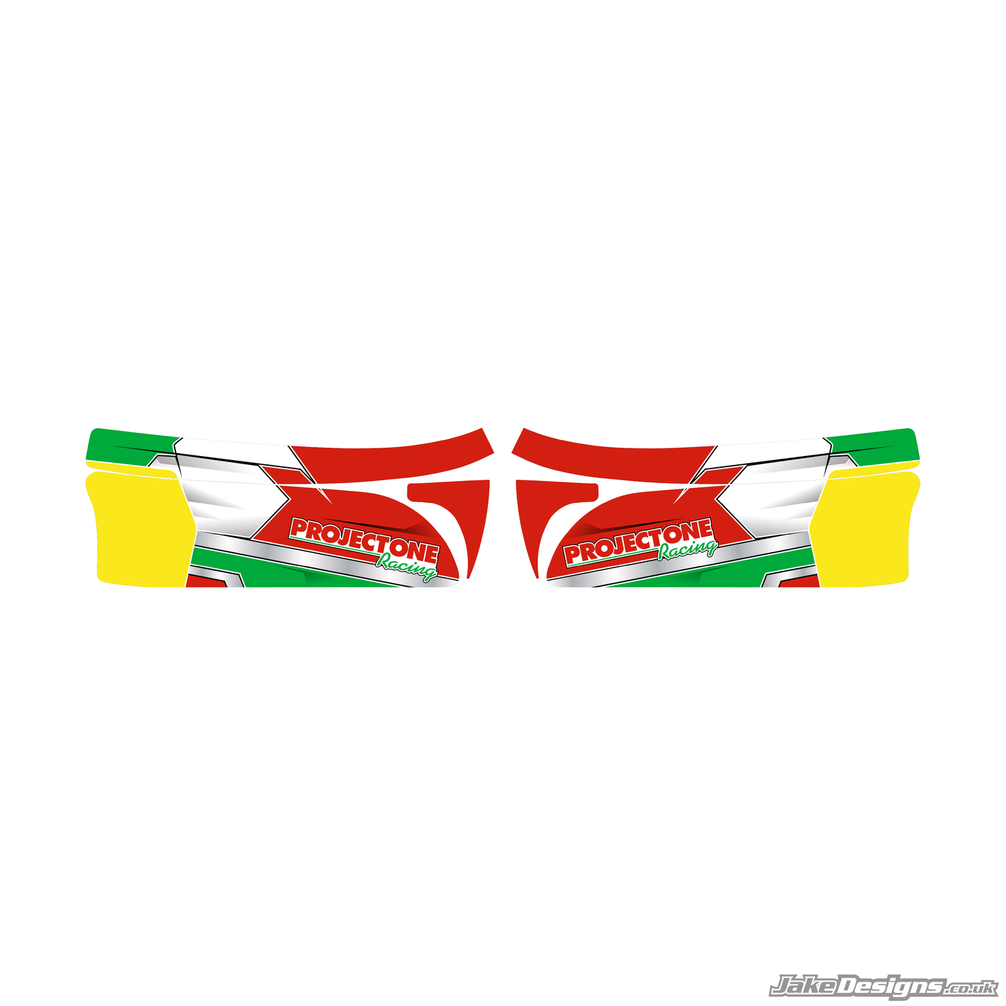 Project One Replica Set Of Sidepods Sticker
