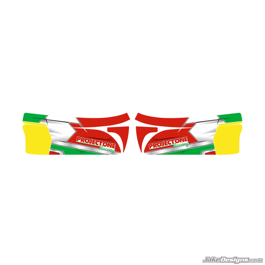 Project One Replica Set Of Sidepods Sticker