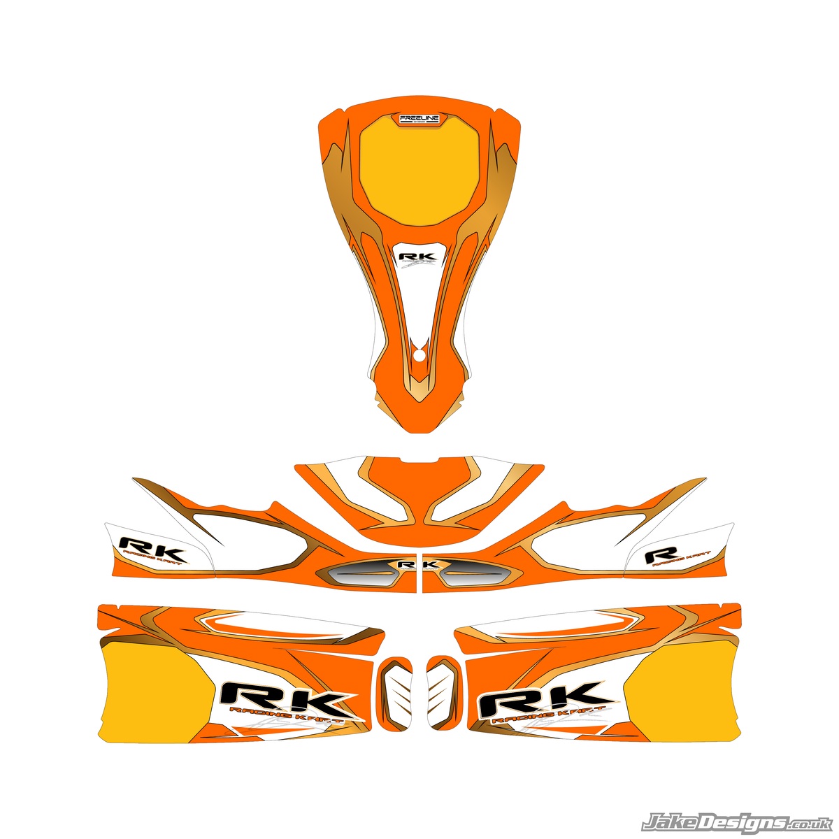 Rk Graphics RK Replica Sticker Kit – JakeDesigns Graphics