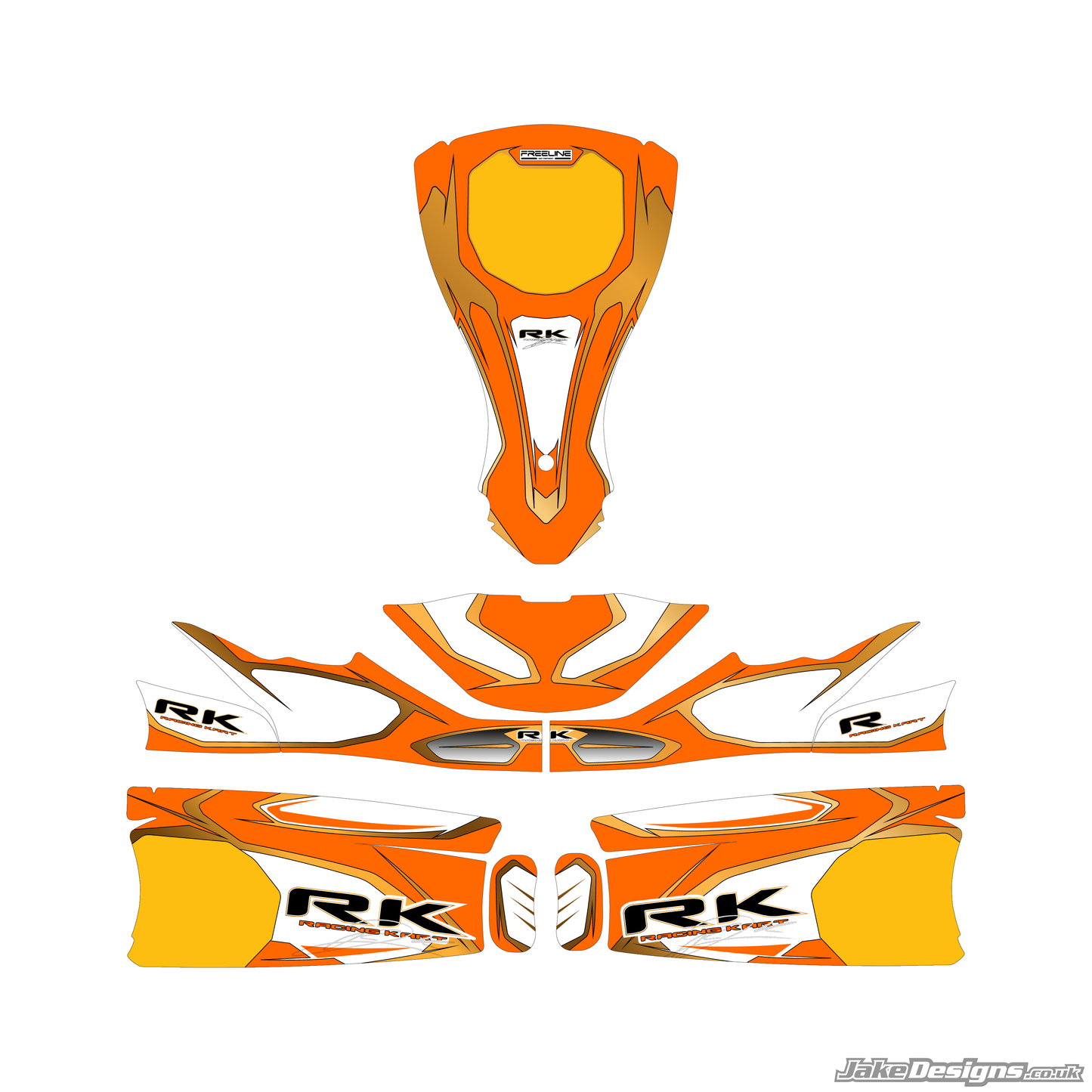 RK Replica Sticker Kit