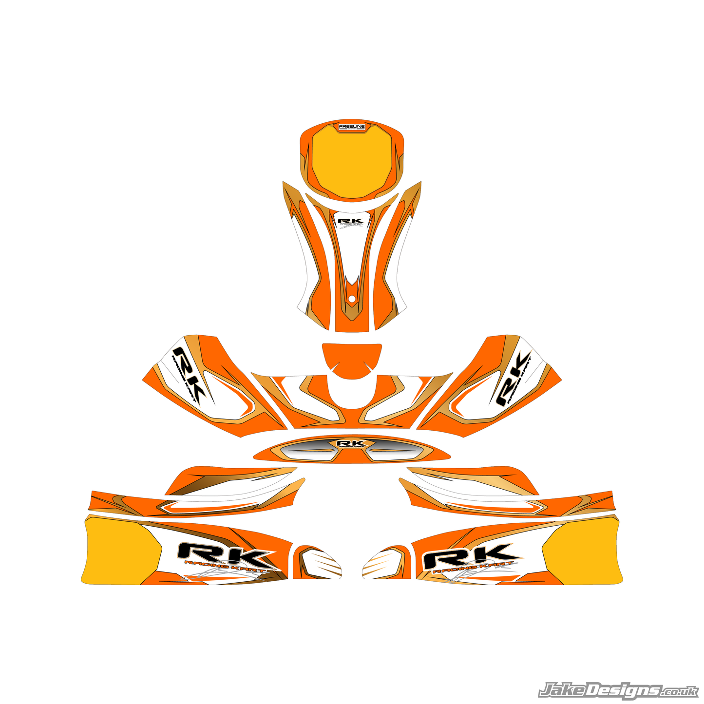 RK Replica Sticker Kit