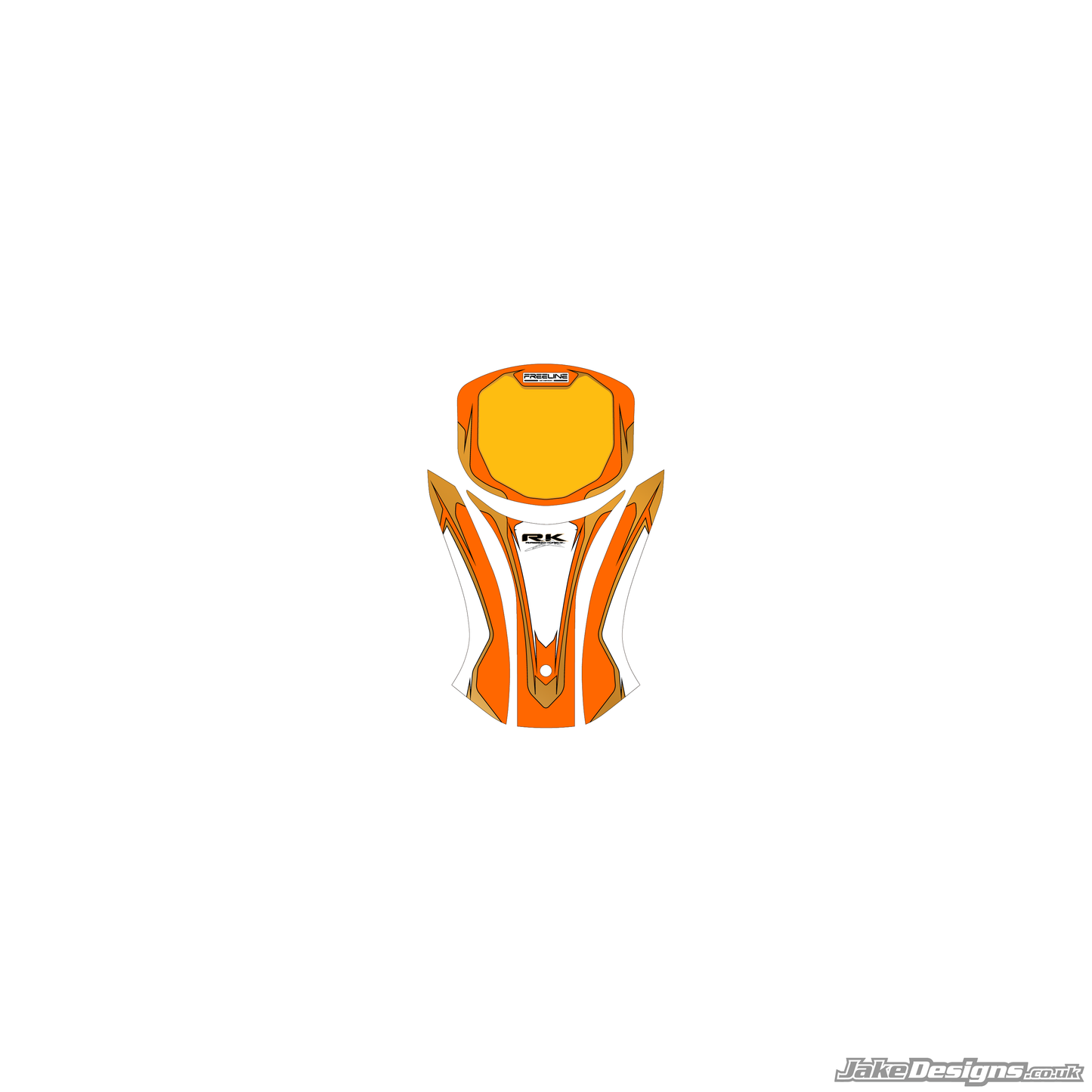 RK Replica Nassau Sticker