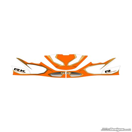 RK Replica Nosecone Sticker