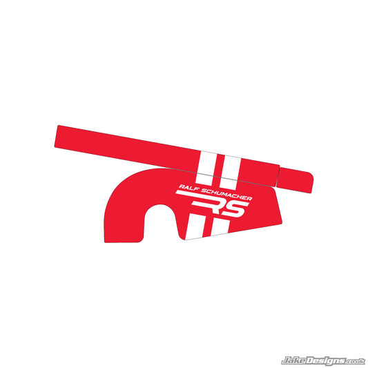 (R.S) Ralf Schumacher Replica Chain Guard Sticker Kit (Tillett)