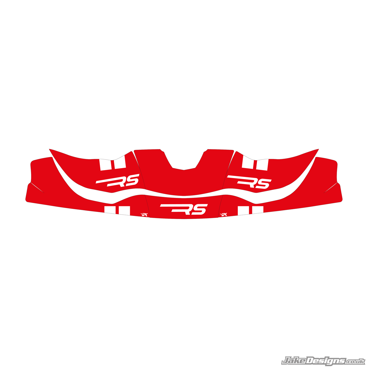 (R.S) Ralf Schumacher Replica Replica Nosecone Sticker