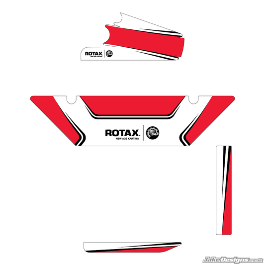 BirelART Replica DD2 Rotax Max Radiator Stickers (2020)