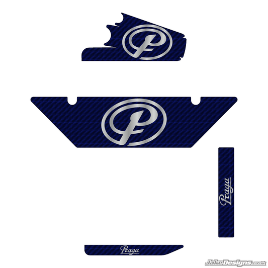 Praga Replica DD2 Rotax Max Radiator Stickers (2026)