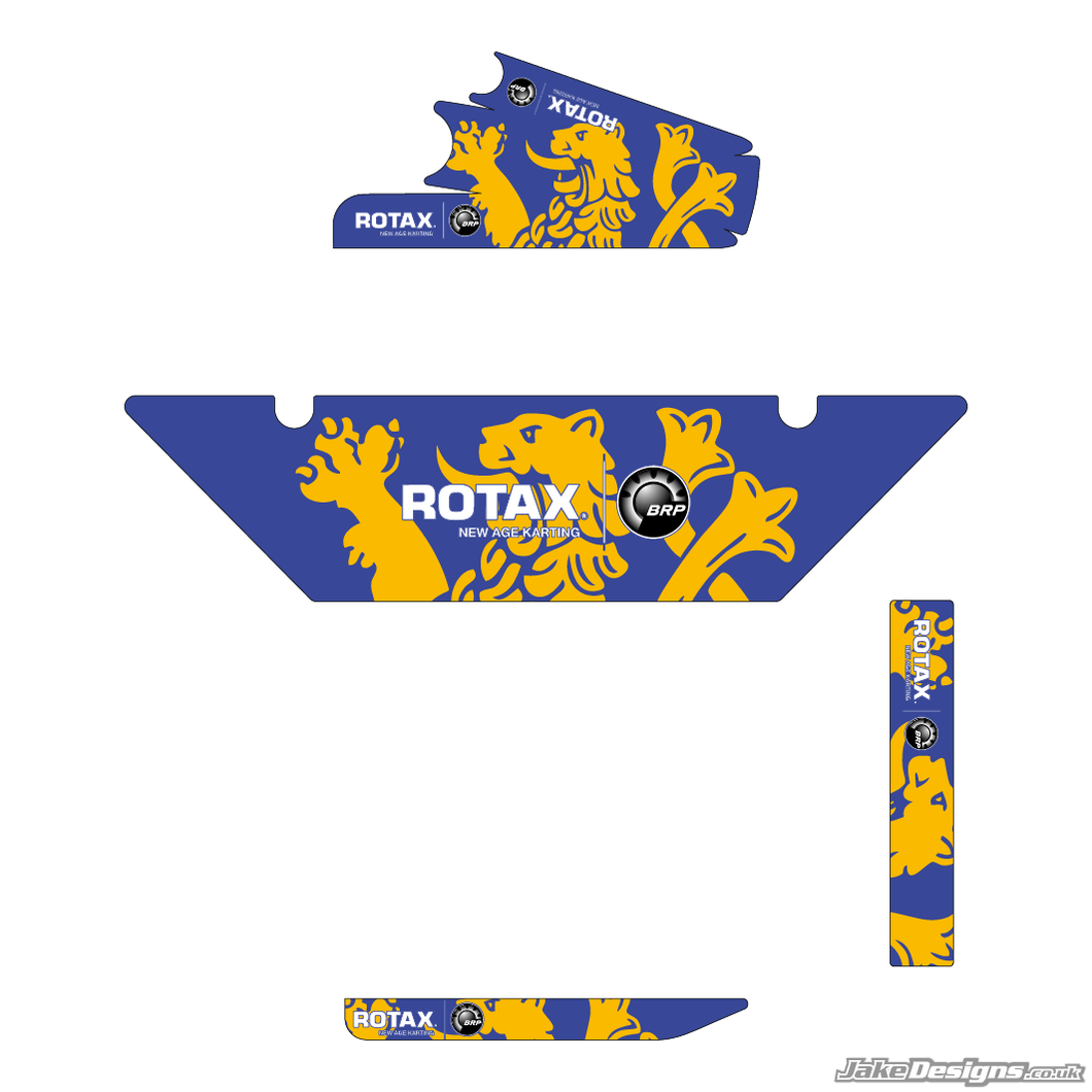 Rotax Radiator Stickers Praga Replica DD2 / Rotax Max Radiator Stickers – JakeDesigns Graphics