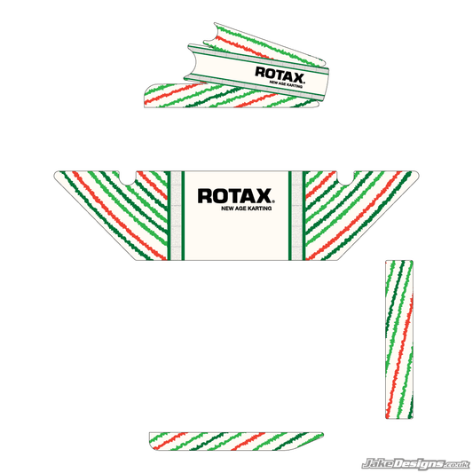TonyKart 401R Replica (European) DD2 Rotax Max Radiator Stickers (2019)