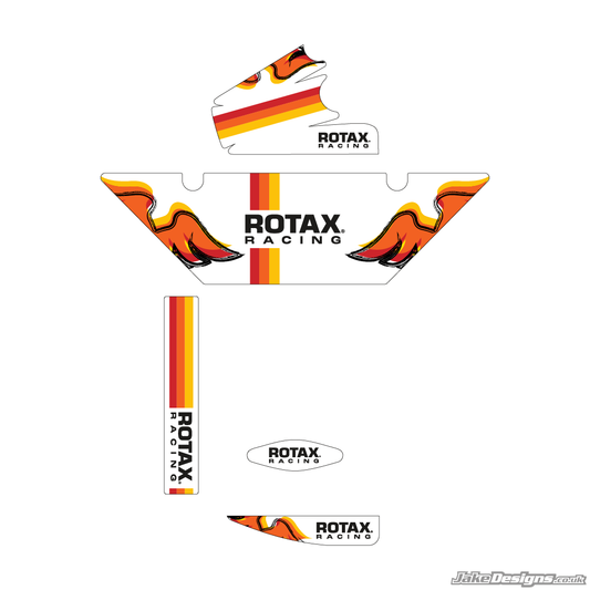 (KR) Kart Republic Replica (European) Rotax Max Radiator Stickers