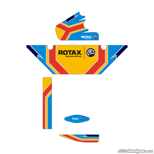 FA Alonso Replica (European) Rotax Max Radiator Stickers (2011)