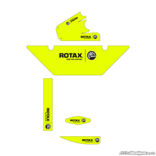 Load image into Gallery viewer, Fluorescent Style (European) Rotax Max Radiator Stickers
