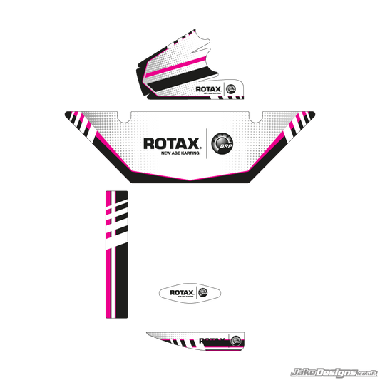 HAASE Replica (European) Rotax Max Radiator Stickers