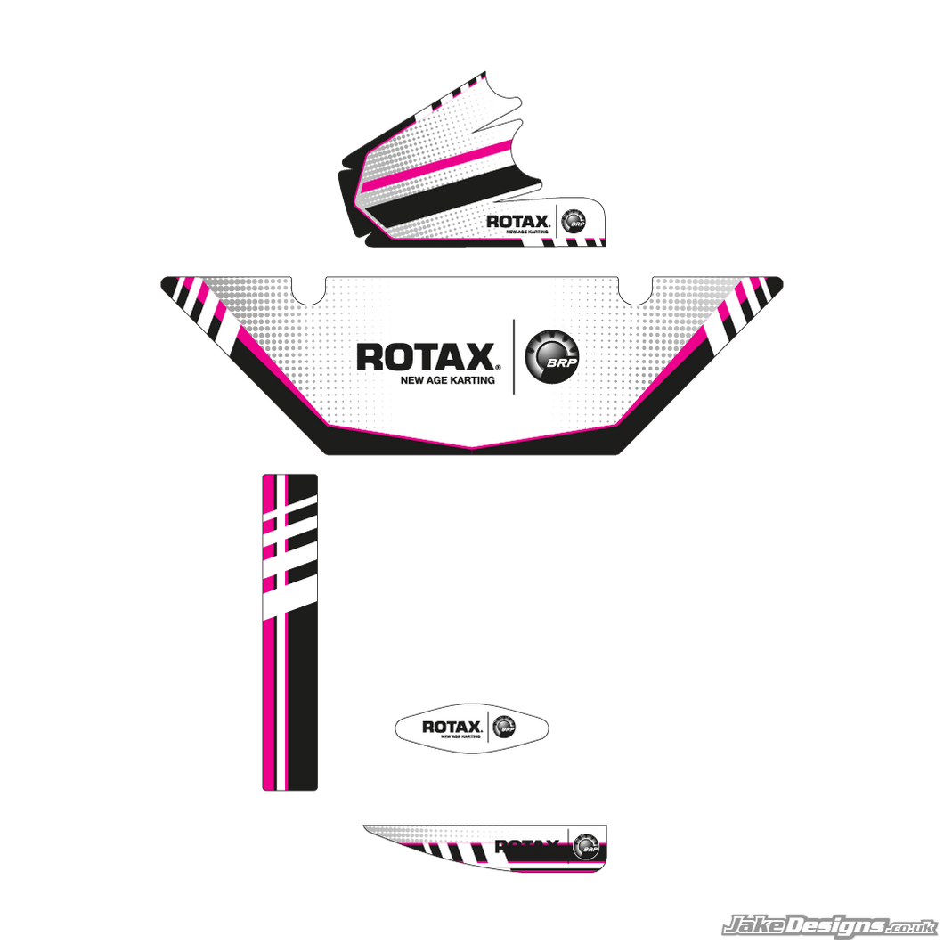 HAASE Replica (European) Rotax Max Radiator Stickers