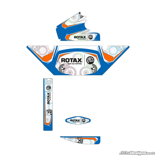 Lewis Hamilton (LH) Replica (European) Rotax Max Radiator Stickers