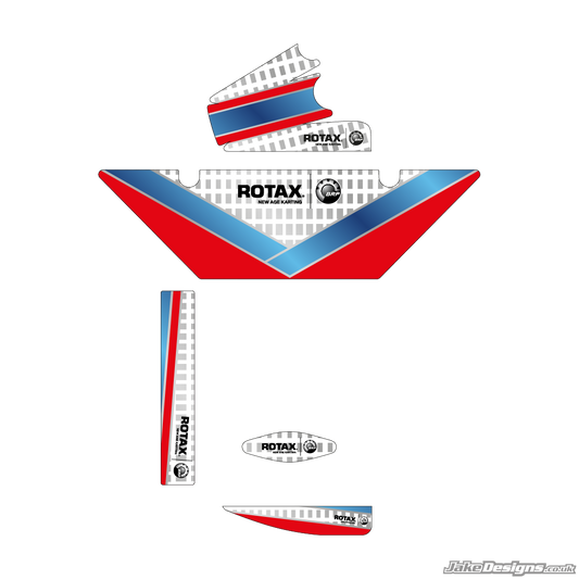 Mach1 Replica (European) Rotax Max Radiator Stickers