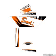 Load image into Gallery viewer, SODI Replica (European) Rotax Max Radiator Stickers
