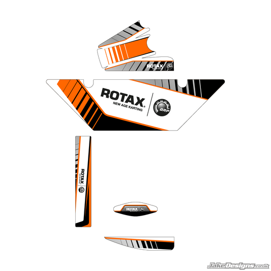 SODI Replica (European) Rotax Max Radiator Stickers