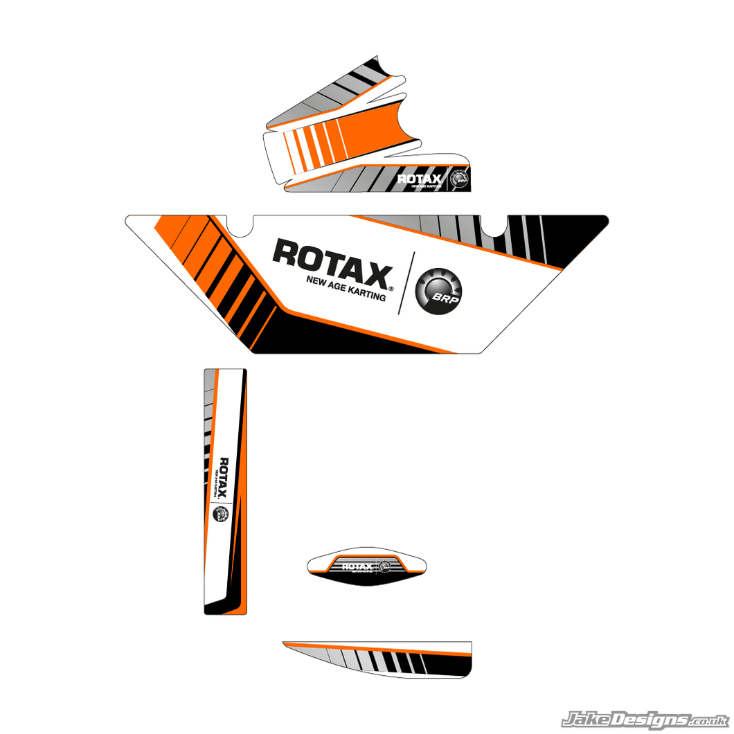 SODI Replica (European) Rotax Max Radiator Stickers
