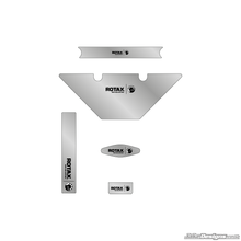 Load image into Gallery viewer, Chrome Style (European) Micro Max Rotax Radiator Stickers
