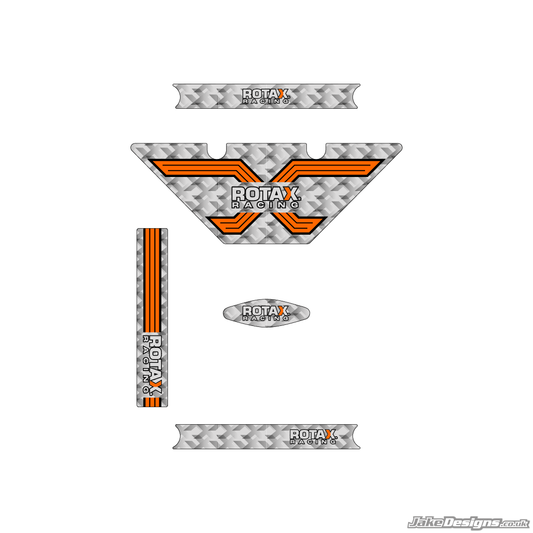 Exprit Replica (European) Micro Max Rotax Radiator Stickers (2022)