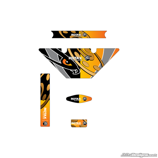 Intrepid Replica (European) Micro Max Rotax Radiator Stickers