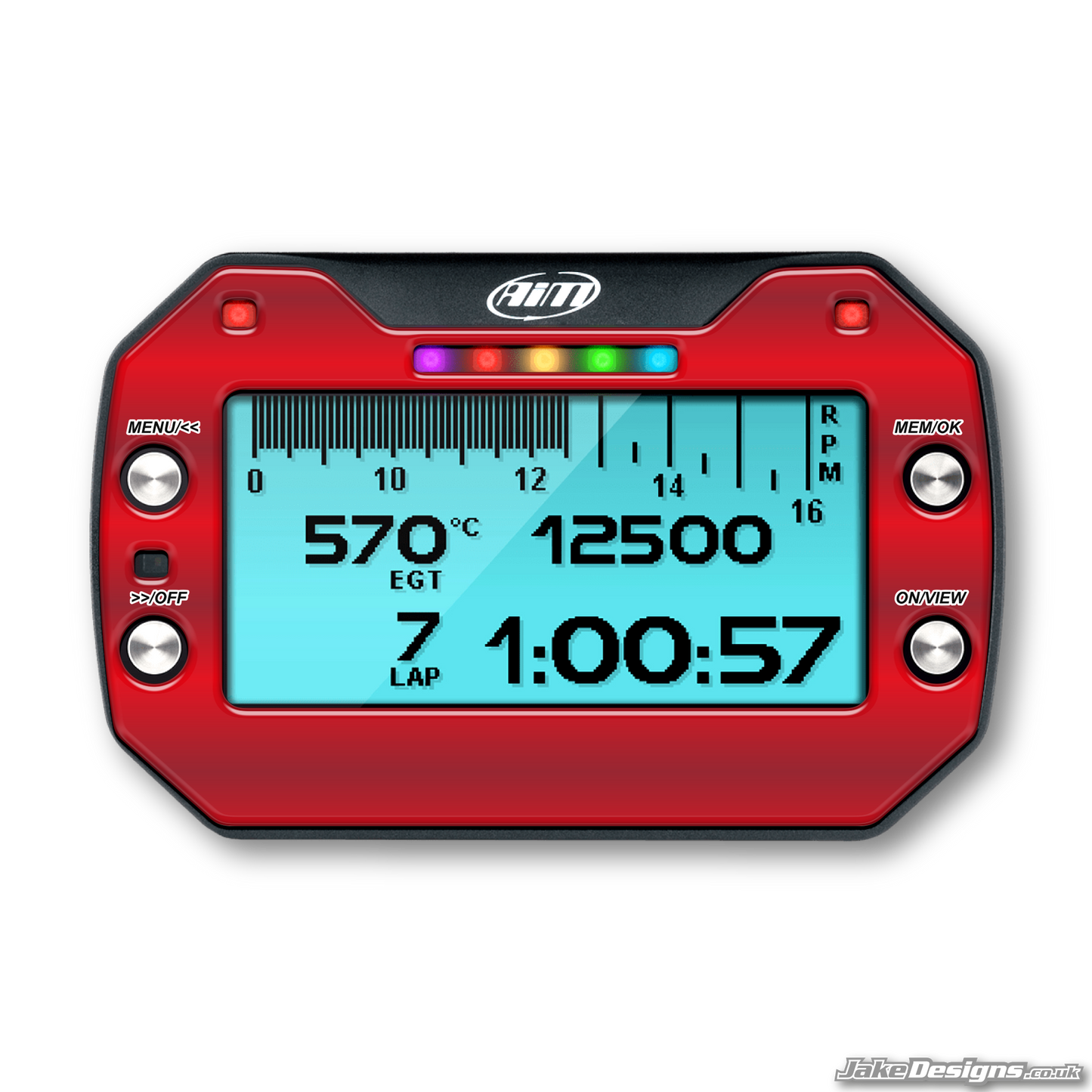 Chrome Style Mychron 5 Gel Sticker