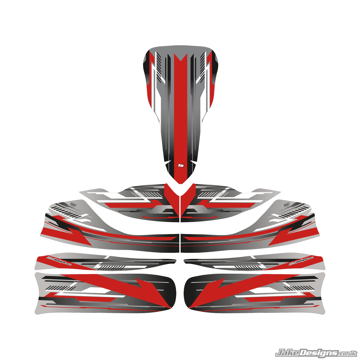 Janspeed Sticker RedSpeed Replica Sticker Kit – JakeDesigns Graphics