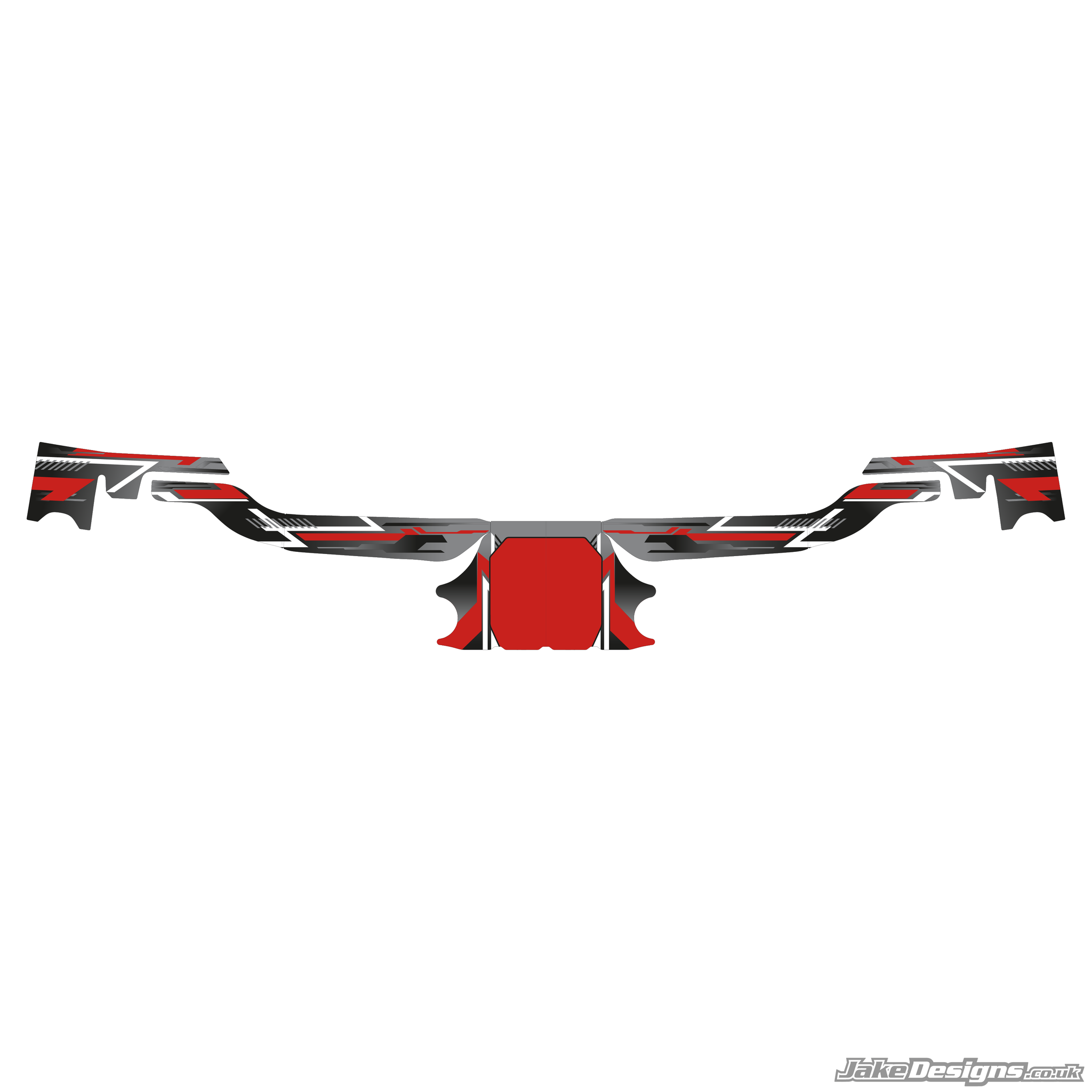 RedSpeed Replica Rear Bumper Sticker Kit – JakeDesigns Graphics