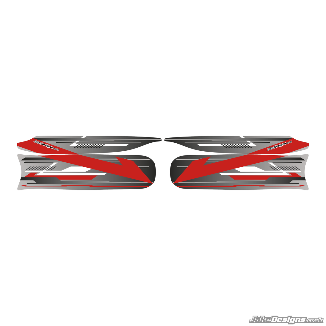 RedSpeed Replica Set Of Sidepods Sticker