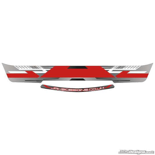 RedSpeed Style Visor Stickers (2017)